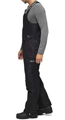 61810 ARCTIX MEN'S AVALANCHE ATHLETIC FIT INSULATED BIB OVERALLS BLACK XL/32 - Brand New