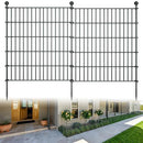 RICHMEN 10 PANELS GARDEN FENCE DOG, 32IN H X 23.6FT L FENCING - - Scratch & Dent