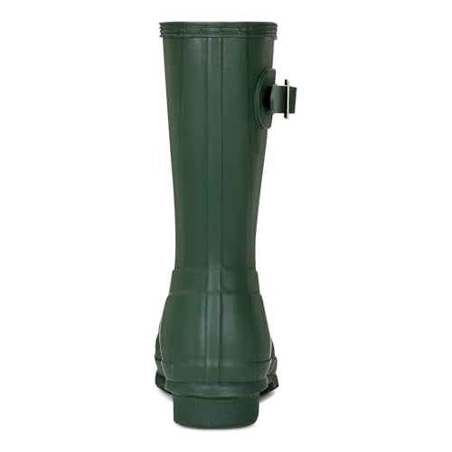 HUNTER WOMEN'S ORIGINAL SHORT RAIN BOOTS - SIZE: WOMEN 8 - HUNTER GREEN - Like New