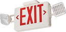 Lithonia Lighting Basics LED Exit Sign and Emergency Light Combo, White - Brand New