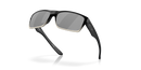 OAKLEY TWOFACE OO9256 CHROME IRIDIUM LENSES MATTE BLACK FRAME 60MM - Like New