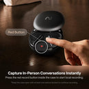 VIAIM RECDOT AI VOICE RECORDER EARBUDS, AI NOTE TAKER MEETINGS & CALLS - BLACK - Like New