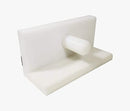 Standard 12 inch White Jogger Block 4 inch High 4x12 B09R2G4C19 - Like New