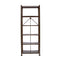 Origami 6 Tier Classic Stamped Steel Bookcase Shelf Organizer Rack - Bronze - Like New
