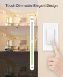GHome KG2-4 Smart Dimmer Switch, Alexa Google Home, Dimmable, 4 Pack - White - Like New