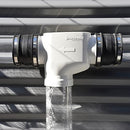 RAIN HARVESTING FIRST FLUSH WITH CATCH-ALL TEE WATER DIVERTER KIT 4" WDDP111 - Like New