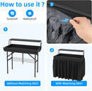 GENERIC DOUBLE-LAYER ICE COOLER FOLDING TABLE PARTY CHILLING - Scratch & Dent