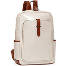 BROMEN Leather Laptop Backpack for 15.6" Computer Travel School Professional - Like New