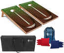 TAILGATING PROS CORNHOLE BOARDS 4X2 CORNHOLE GAME W/CARRYING CASE - Football - Like New