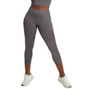 HANES WOMEN'S CAPRI LEGGINGS, HIGH WAIST SPORTS LEGGINGS - SIZE: WOMEN LARGE - Like New