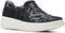 26163770 CLARKS LAYTON STEP WOMEN'S SUEDE SLIP ON - SIZE: MEN 7.5 - BLACK - Like New
