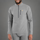 Carhartt Men's Tall Size Force Tech Quarter-Zip Thermal Base Layer Long Sleeve - Brand New