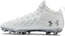 3022667 Under Armour Mens Spotlight Select Mid Mc Cleats White 100 Size 10.5 Like New