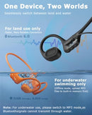VLOP WAVEBONE PRO BONE CONDUCTION SPORT WATERPROOF HEADPHONES - BLACK - Like New