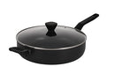 EPPMO Hard-Anodized Nonstick Jumbo 5 Quart EPPMO-518 Cooker Saute - Black - Brand New