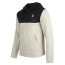 SPYDER MEN'S RAY HALF ZIP PULLOVER HOODIE, OATMEAL HEATHER, X-LARGE - Brand New
