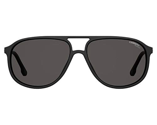 CARRERA MEN'S CARRERA 257/S SUNGLASSES BLACK/POLARIZED GRAY 60MM 15MM - BLACK - Like New