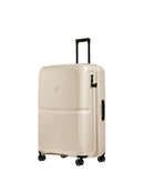 ANTLER Single Stripe Hardside Checked Large Luggage, Wheat Beige, 32", 144L - Like New