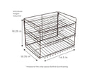 SMART DESIGN 3-TIER CAN ORGANIZER - BRONZE - Like New