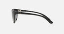RAY-BAN SUNGLASSES - POLISHED BLACK FRAME, GRAY GRADIENT LENSES, 59-20-130 3N - Like New