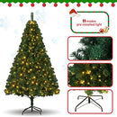 AINUOO 6ft Christmas Tree with 300 Lights and 918 Branch Tips - New - Brand New