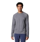 COLUMBIA MEN'S PFG UNCHARTED LONG SLEEVE - SIZE: MEN L - SHARK HEATHER - Brand New
