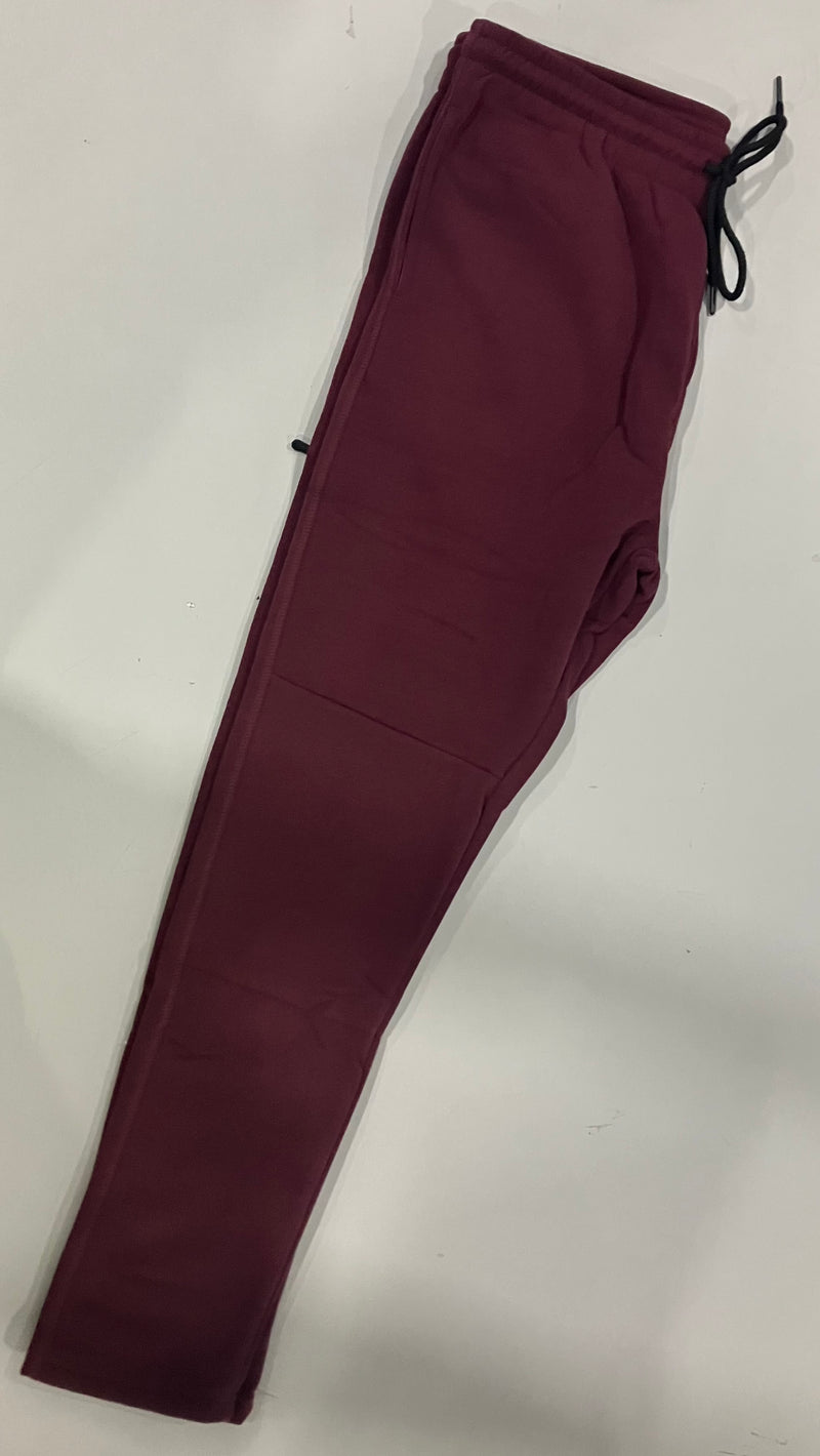 LOGAN AND MARTIN SPORT NYC MEN'S JOGGER SWEATPANTS - SIZE: 2XL - WINE HEATHER - Brand New