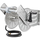 GREENER STAINLESS STEEL HOSE REEL FOR OUTSIDE WALL MOUNT - - Scratch & Dent