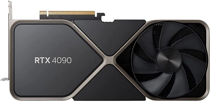 NVIDIA GeForce RTX 4090 Founders Edition 24GB GDDR6X Card - Titanium/Black - Brand New