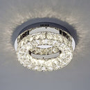 WOSHITU Mini Crystal Chandeliers Bedroom Lighting 24W Dimmable LED - Clear - Like New