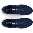 UNDER ARMOUR UA MEN'S CHARGED PURSUIT 3 BIG LOGO ACADEMY/WHITE SIZE 11.5 - Like New