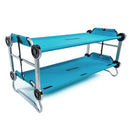 KID-O-BUNK DISC-O-BED YOUTH KID-O-BUNK 62x28 FOLDING BUNKED DOUBLE CAMPING - Like New