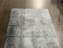GENERIC GRAY FURRY RUG 50X60 IN - GRAY - Like New