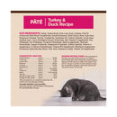 WELLNESS CORE ADULT CAT WET FOOD, TURKEY & DUCK,NATURAL, PATE, 5.5 OZ - TAN/PINK - Brand New