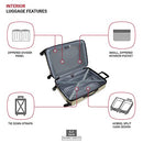 SwissGear 8018 Hardside Expandable Luggage Spinner Wheels 24-Inch CHECKED MEDIUM - Like New