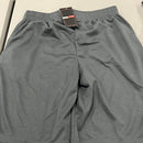 JUMP START MENS MOISTURE WICKING PERFORMANCE MESH SHORTS - SIZE: L - CHARCOAL - Brand New