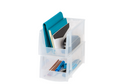 OFFICE DEPOT® BRAND "MINI" PLASTIC STACKING BIN, SMALL SIZE, 5" X 5 1/2", CLEAR - Brand New