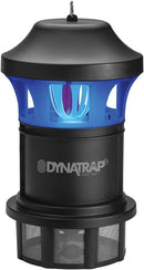 DynaTrap DT1775 Large Mosquito & Flying Insect Trap Protects 1 Acre - Black/Blue Like New