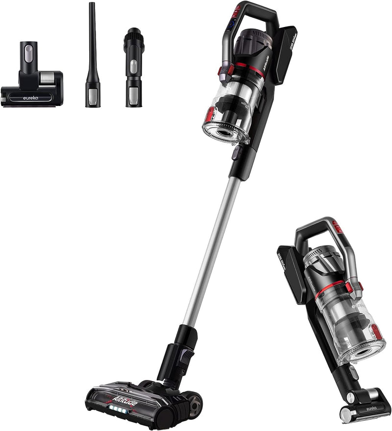 EUREKA Altitude Pro 450W Lightweight Cordless Vacuum NEC580 - RED - Like New