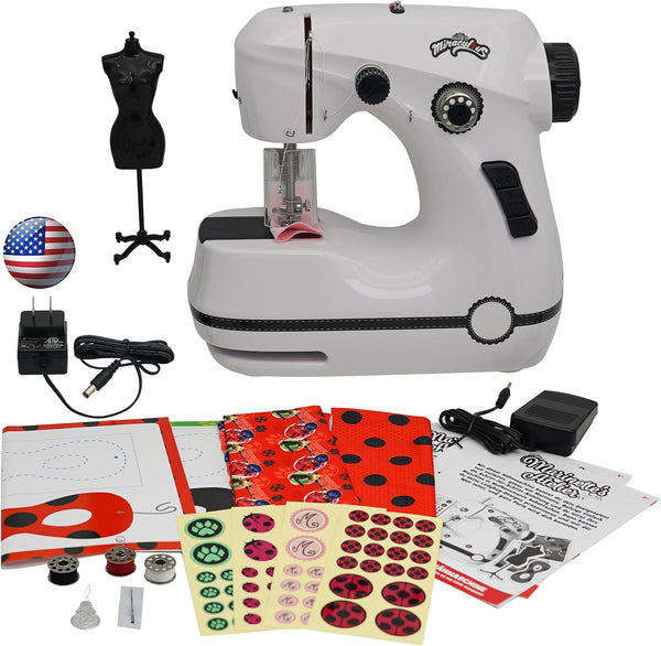 Miraculous Ladybug by Wyncor Marinette's Mini Sewing Machine, - Scratch & Dent