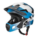 ROCKBROS KIDS FULL FACE BIKE HELMET LIGHTWEIGHT MTB HELMET YOUTH M BLUE/BLACK - Like New