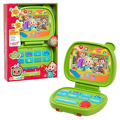Cocomelon Sing and Learn Laptop Toy, Lights, Sounds and Music - Brand New