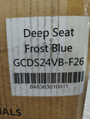 GOLD CREST OUTDOOR DEEP SEAT CUSHION - FROST BLUE - Like New