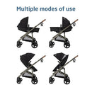 MAXI-COSI TAYLA MAX MODULAR STROLLER 4360-9323 CV451HRA - ONYX SAND - Like New