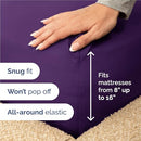 CGK UNLIMITED KING 6 PIECE SHEET SET - Comfy Cooling - SYNCHKG109892 - Purple - Like New
