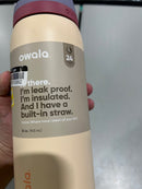 OWALA 32OZ WITH ORANGE LID TOP - SANDY SHORES/ORANGE - Like New