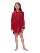 GAP GIRLS' OVERSIZED NIGHTGOWN SIZE 10 FR MODERN RED - Brand New
