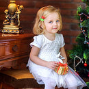 JANINKA 120 PIECES SELF HINGE PLASTIC HAIR CLIPS GIRLS MULTICOLOR - Like New