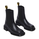 32069001 DR. MARTENS WOMEN'S MAYBOLE CHELSEA, BLACK/WANAMA SIZE 6 - Like New