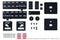 SAMSUNG Slim Fit TV Wall Mount, Compatible w/ 43”- 85” Q Series, UHD - Black - Like New